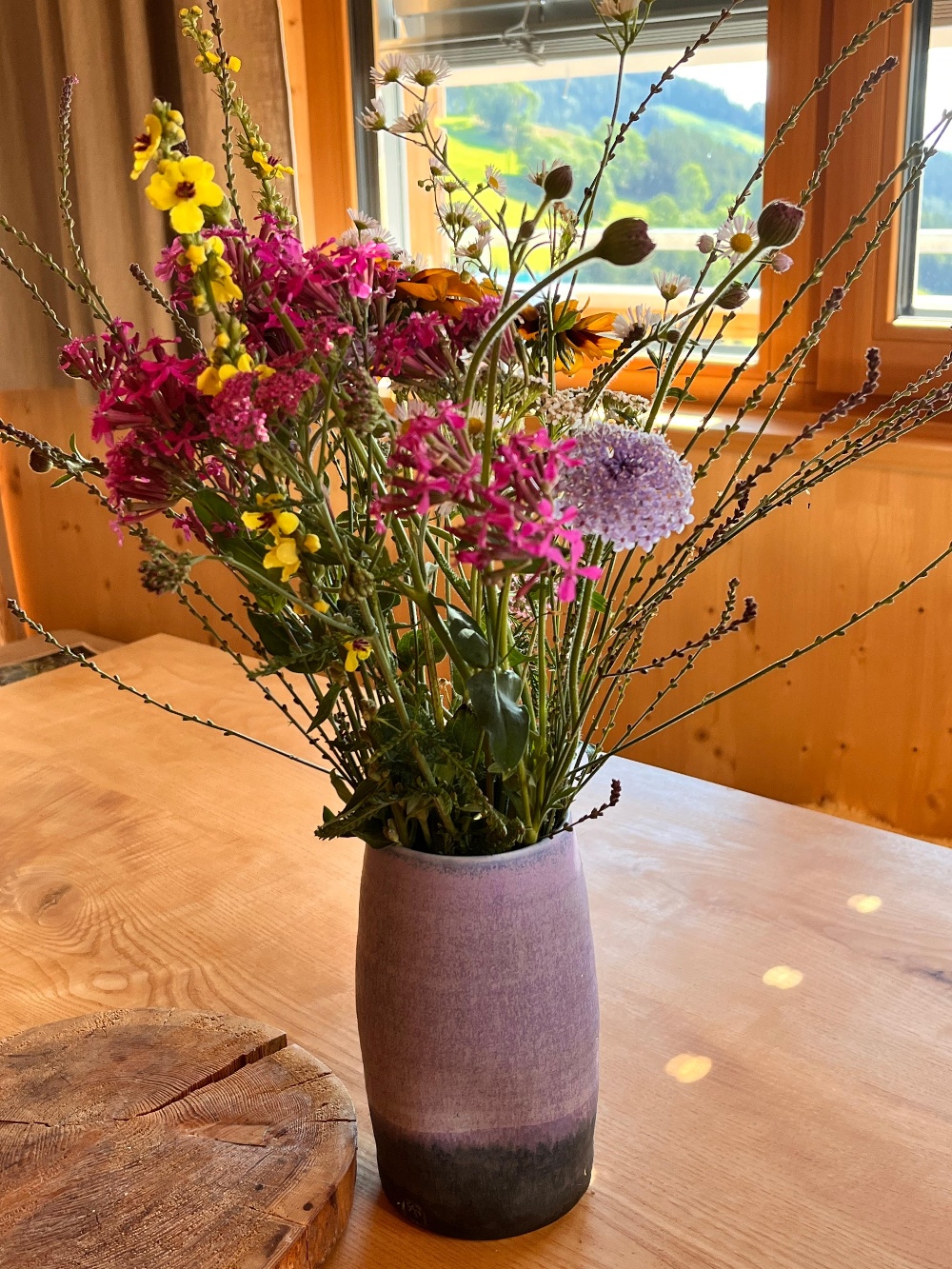 Blumenvase Spätsommer